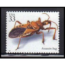 3351g 33c Assassin Bug Fine MNH Z4688