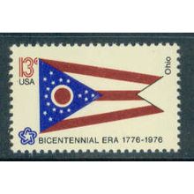 1649 13c Flag of Ohio Fine MNH KA6427 (24)