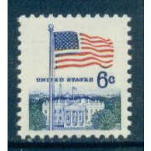 1338D 6c U.S. Flag Fine MNH MA0395