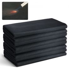 Carbon Felt Welding Blanket 4 Pack, 37" x 36" Flame Retardant Welding Blanke...