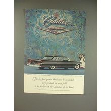 1961 Cadillac Car Ad - The Highest Praise in Any Field