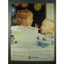 1965 Bell System Telephone Ad - Somebody's Birthday?