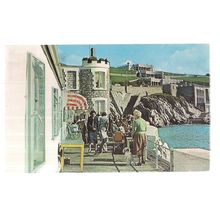 PLYMOUTH HOE FROM WEST HOE PIER, DEVON. vintage used postcard 1963 postmark =