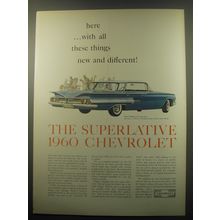 1960 Chevrolet Impala 4-Door Sport Sedan Advertisement