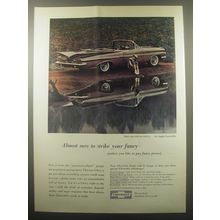 1959 Chevrolet Impala Convertible Ad - Almost sure to strike your fancy