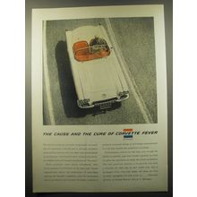 1959 Chevrolet Corvette Ad - The cause and the cure of Corvette fever