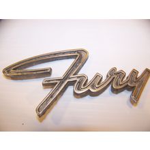 1965 1966 1967 PLYMOUTH FURY EMBLEM OEM #2526192