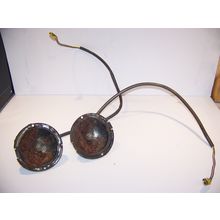1958 DODGE POWER WAGON FRONT TURN SIGNAL HOUSINGS OEM 59 60 TRUCK PANEL