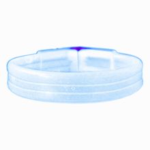 Wide Glow Stick 8 Inch Bracelet Blue Pack of 25