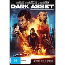 Dark Asset DVD | Byron Mann, Helena Mattson | Region 4