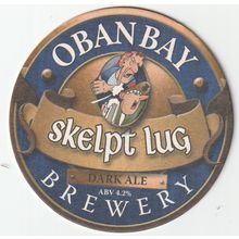 BEER MAT - OBAN BAY BREWERY - SKELPT LUG - (Cat No 005) - (2011)