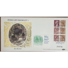 GB 1986 Pond Life Moorhen Booklet Benham D52 FDC SG FB35 X845s UMFB40 stamp USED