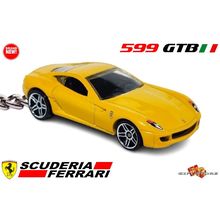 VERY RARE KEYCHAIN YELLOW FERRARI 599 GTB CUSTOM Ltd Ed.
