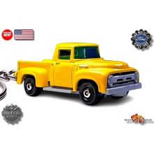 HTF KEYCHAIN 1956 YELLOW FORD F100 PICKUP CUSTOM Ltd Ed .