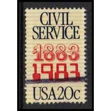 Used 2053 20c Civil Service Fine W4531