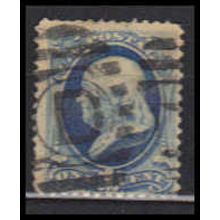 Used 182 1c Benjamin Franklin Barely Clears RA0233