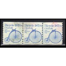 Used 1901 5.9c Bicycle Fine PNC 3/3 PA2325