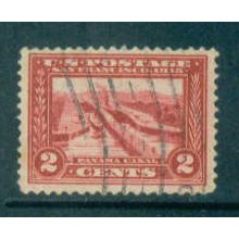 Used 398 2c Panama Canal Fine Plus C2968