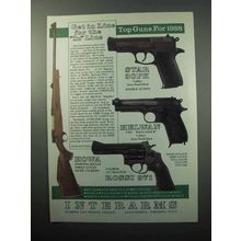 1988 Interarms Ad - Howa Rifle, Star 30PK, Rossi 971