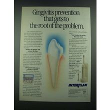 1988 Interplak Home Plaque Removal Instrument Ad