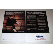 2002 Merck Vioxx 2-page Ad - Dorothy Hamill