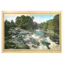 FALLS OF DOCHART, KILLIN, STIRLING unused postcard =