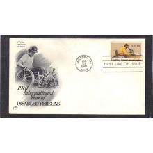 FDC Art Craft 1925 18c Disabled Persons (Cachet-U/A) CV00250