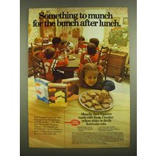 1973 Betty Crocker Cake Mix Ad - Something to munch for the bunch after lunch
