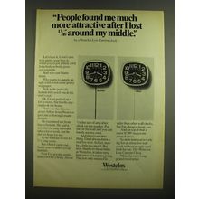 1973 Westclox Low Current Clock Ad - People found me much more attractive after