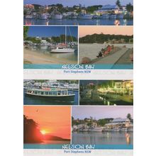 Nelson Bay Port Stephens NSW Australia 2x Boat Ships Postcard s