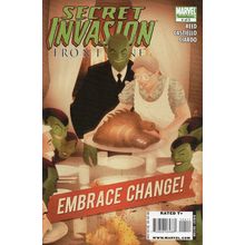 SECRET INVASION: FRONT LINE #4 - MARVEL COMICS (2008)