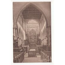 Interior St Margaret's Church Kings Lynn Postcard Norfolk