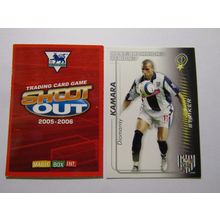 Diomansy Kamara - West Brom - Shoot Out 2005 2006 Magic Box Football Card (EF1)