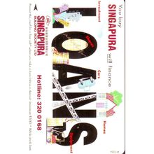 Loans~ Singapura Buildings Society Ltd S'pore Transitlink Train/Bus Card