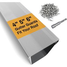 Universal Sizes Stainless Steel Micro Mesh Gutter Guard Leaf Protection,Work for