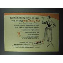 1957 Wrigley's Spearmint Gum Ad - Flattering Cover-all