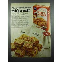 1972 Pillsbury Fruit 'n Crunch Snack Dessert Mix