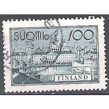 Finland 1942 Michel 260 O Cote (2013) 0.40 Euro Port de Helsinki Cachet rond