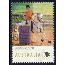 Australia 2014 Equestrian Events - Pony Club 70c Sheet Used