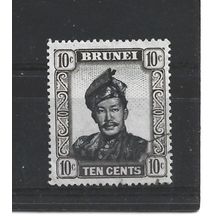 Brunei.SG106 10c Sultan Omar Ali Saifuddin.Fine Used.Aug25h
