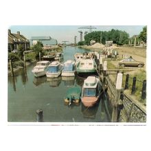 DE HAVEN, , ALBLASSERDAM, NETHERLANDS unused vintage postcard #