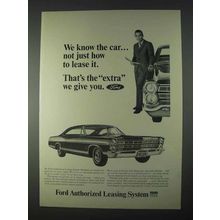 1966 Ford FALS Authorized Leasing System Ad - We Know