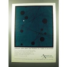 1969 American Appraisal Ad - Realm of Uncertainty