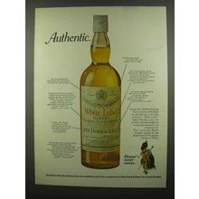 1974 Dewar's White Label Scotch Ad - Authentic