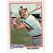 1978 Topps baseball card 367 Rick Dempsey - Orioles
