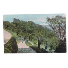VALLEY GARDENS, SCARBOROUGH, YORKSHIRE unused antique postcard by Shurey's =