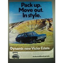 1968 Vauxhall Victor Estate Ad - Pack up. Move out. In style.