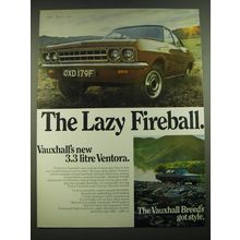 1968 Vauxhall Ventora Car Ad - The Lazy Fireball