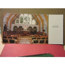 THE CHAPEL, MINSTER ABBEY, THANET, RAMSGATE, KENT. LARGE unused postcard. =