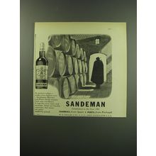 1949 Sandeman Sherry Advertisement - Established in the year 1790